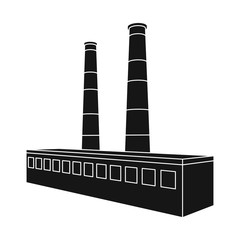 Vector design of plant and company sign. Collection of plant and technology stock vector illustration.