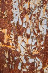 sheet metal painted and rust