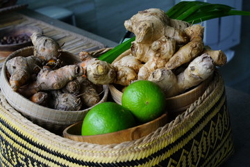 Oriental food and drink in Thailand