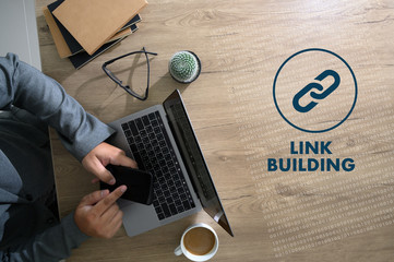 LINK BUILDING Connect Link Communication Contact Network.