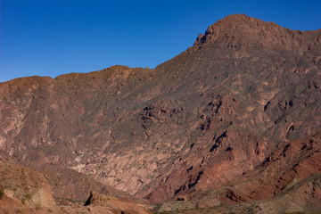 mountains in the desert