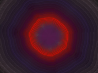 Illustration - Abstract Fractal Background Image, Graphic Resource, Symmetrical Circles and Patterns, Glowing Neon Rings. Artistic Background, Colorful Repeating Patterns, Modern Digital Art