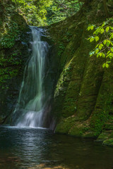Fototapeta premium Akameshi 48 waterfalls in Mie Prefecture