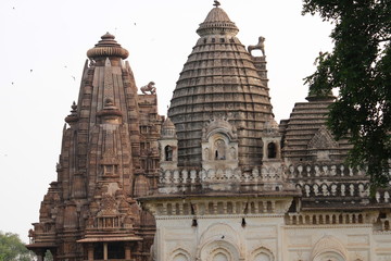 View point of Khajuraho temple a best tourist place