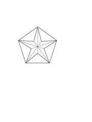 star patterns on white background