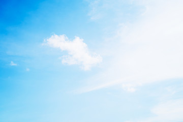 Blue sky with cloud at Phuket Thailand.