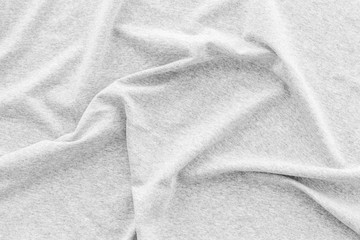 Abstract monochrome fabric texture pattern top view mockup