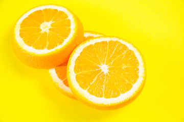 Mandarin Orange Yellow background