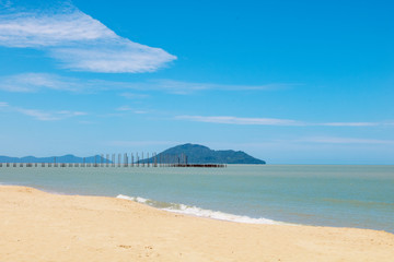 Beach at Borneo Island