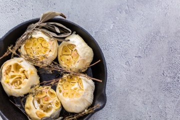 Roasted garlic