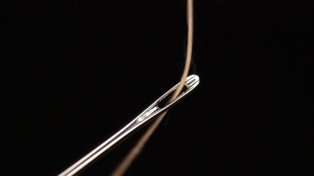 Thread Through The Eye Of A Needle Macro