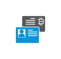 Fototapeta premium Financial technologie related icon on background for graphic and web design. Simple illustration. Internet concept symbol for website button or mobile app.