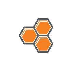 Beekeeping related icon on background for graphic and web design. Simple illustration. Internet concept symbol for website button or mobile app.