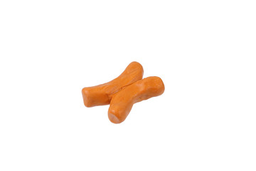 chinese appetizer model from japanese clay on white background