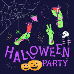 Halloween party Poster