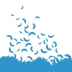 Feather background
