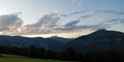 lake in mountains