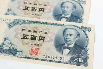旧紙幣　五百円札