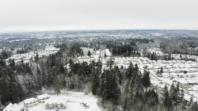 Burke Mountain Coquitlam - Arial Shot