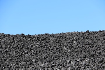 Stock piled coal for power and electricity