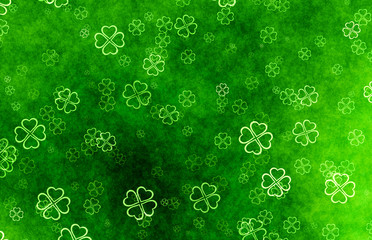 lucky glowing shamrocks