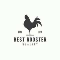 Fototapeta na wymiar Best Rooster Logo Design Template Inspiration - Vector