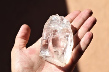 Clear Quartz is a clear stone but can reflect color like no other crystal. When put in direct sunlight this gem can transform into a luminous rainbow.