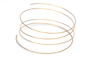 Gold wire for costume jewelry