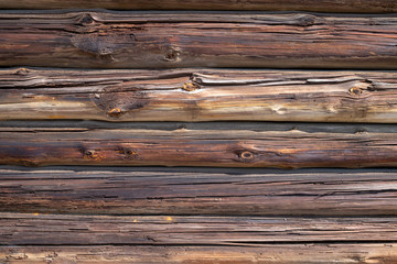 Background texture of old weathered wood cladding