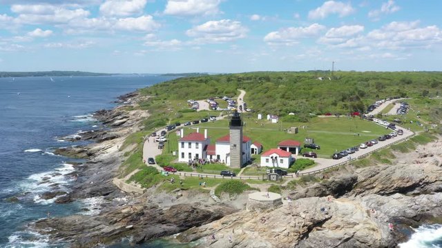 Beavertail Lighthouse Jamestown Rhode Island