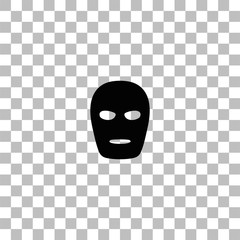 Mask icon flat