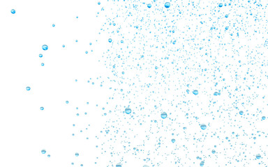 The sky and the drop which were about to be clouded made in 3D Render