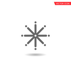 Shockproof technology icon