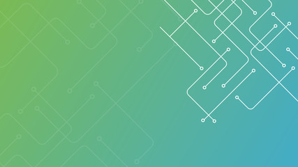 abstract background with electronic lines