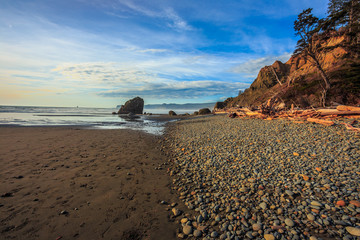 Shoreline Views at Ruby Beach