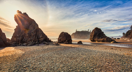 Shoreline Views at Ruby Beach © Stephen