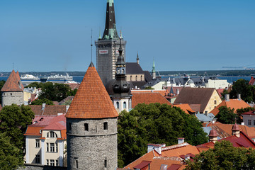 A beautiful view of Tallinn