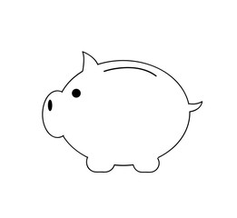 Piggy bank concept for safe investment, finance for protection