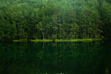 Fototapeta premium 御射鹿池