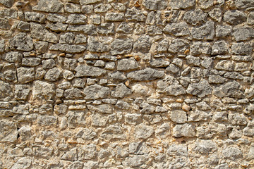 part of a old stone wall, for background or texture