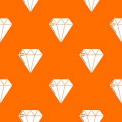 Diamond pattern vector orange for any web design best