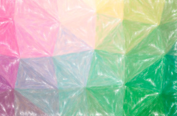 Obraz premium Abstract illustration of green, purple Low Coverage Pastel background