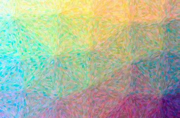 Abstract illustration of orange, yellow Impressionist Pointlilism background