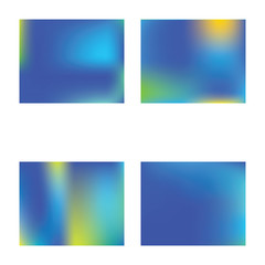 Naklejka premium Inspiring colorful gradient background.