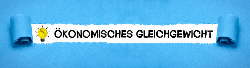 Ökonomisches Gleichgewicht