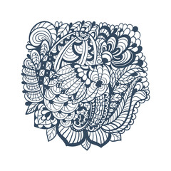 decorative element in Doodle style