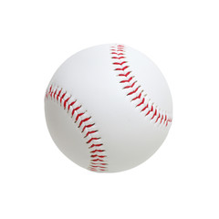 Baseball isolated on white