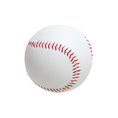 Baseball isolated on white