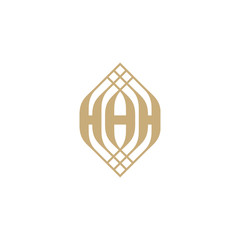 Vector logo design template and vintage emblem in luxury concept