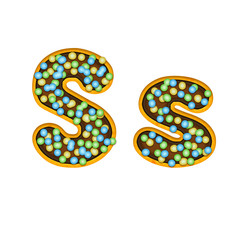 Delicious letter Ss
